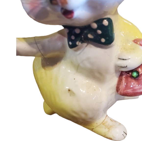 Vintage kreiss yellow kitty figurine - Picture 2 of 3